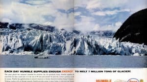 a close up of a snow covered mountain